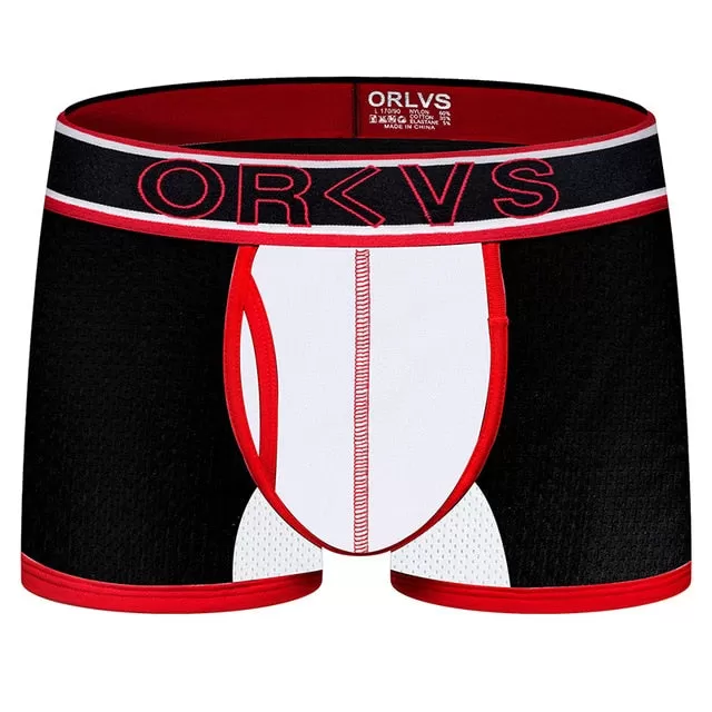 Men boxer sexy gay underwear shorts