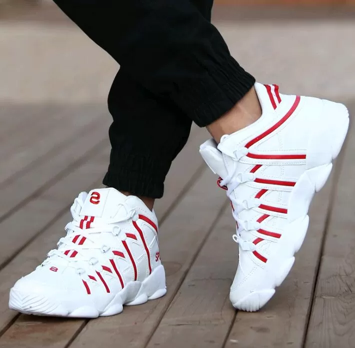 Men Casual Walking Breathable Lace-Up Shoes