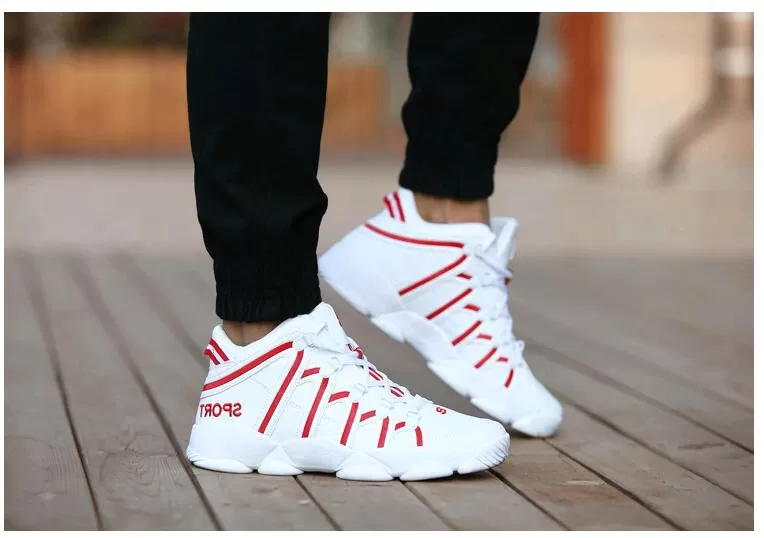 Men Casual Walking Breathable Lace-Up Shoes