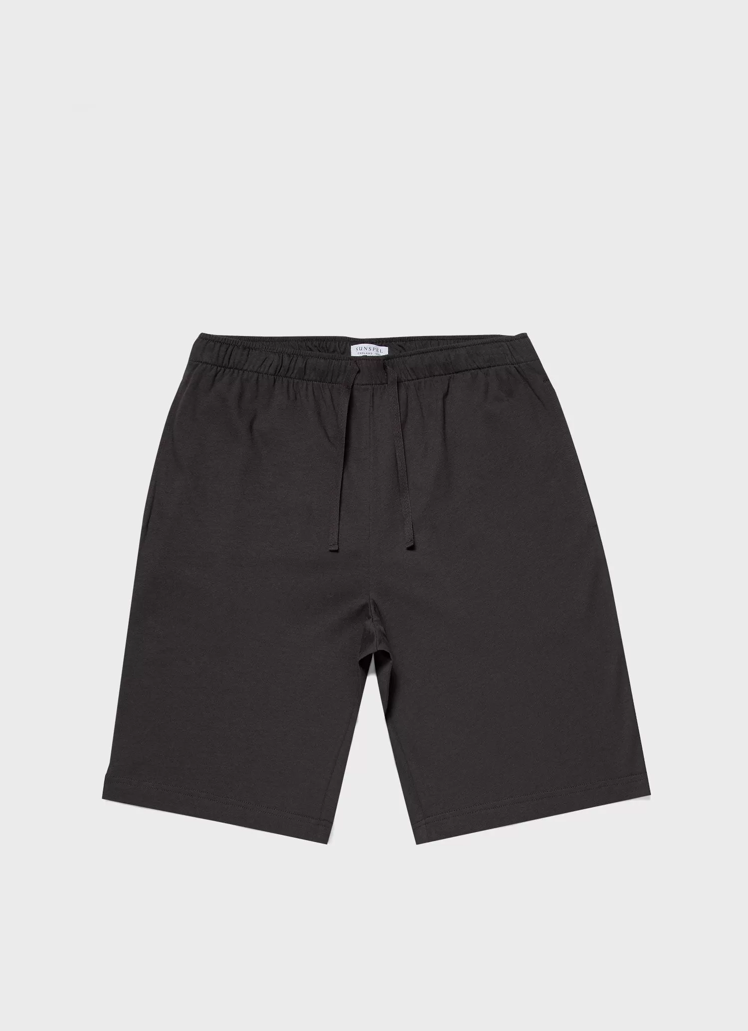 Men's Cotton Modal Lounge Shorts in Charcoal