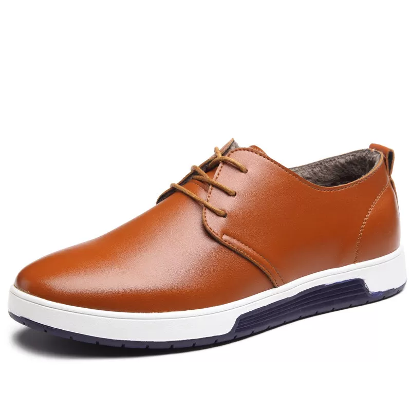 Men’s Fur Casual Oxford Shoes