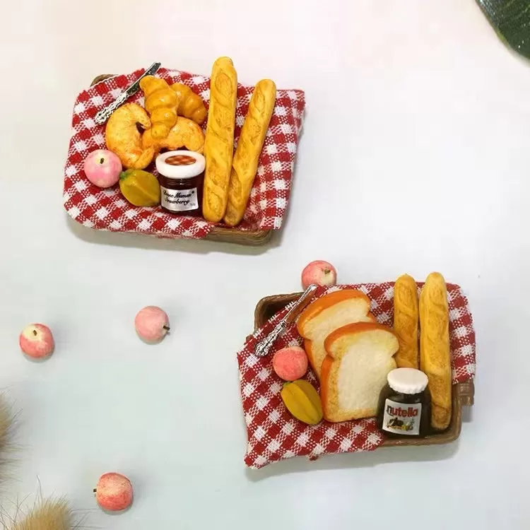 Mini Bread Basket DIY Ornament FU0005