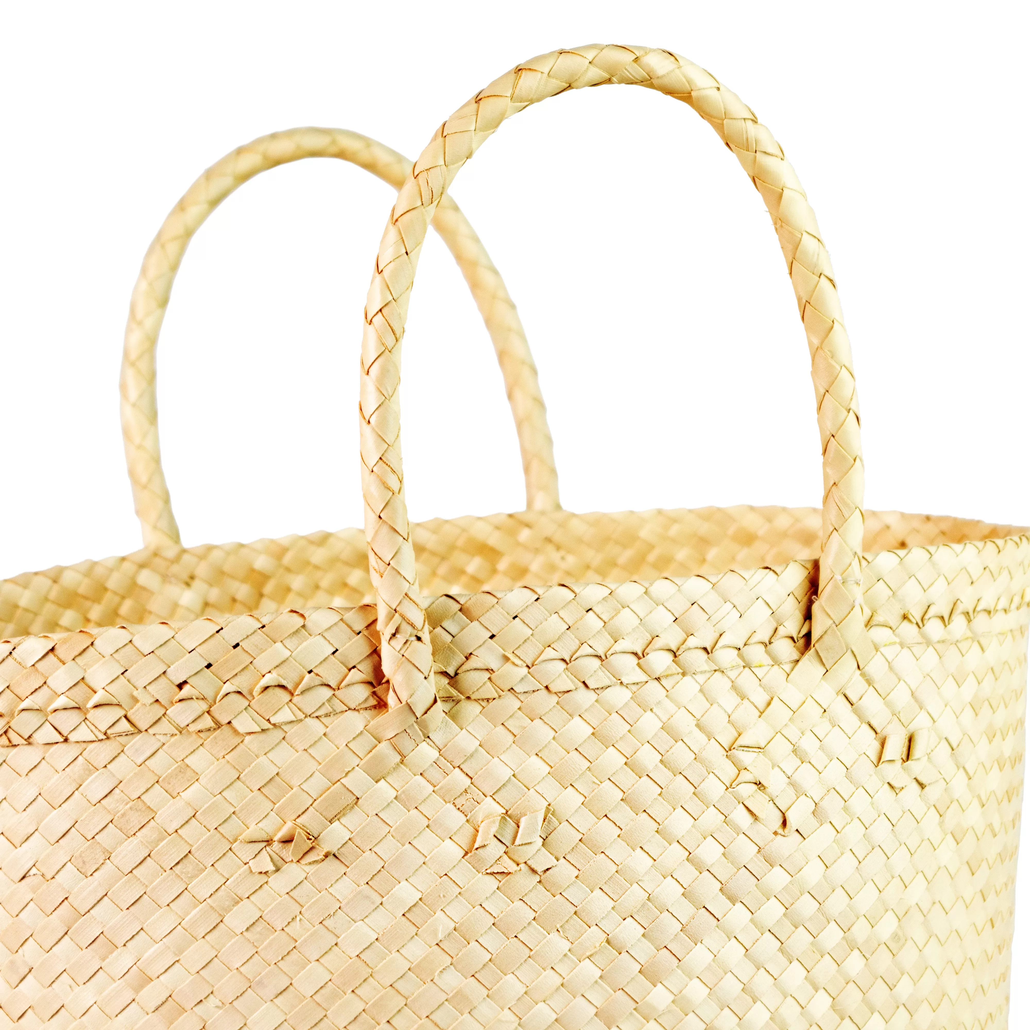 Mini French Market Tote-Natural