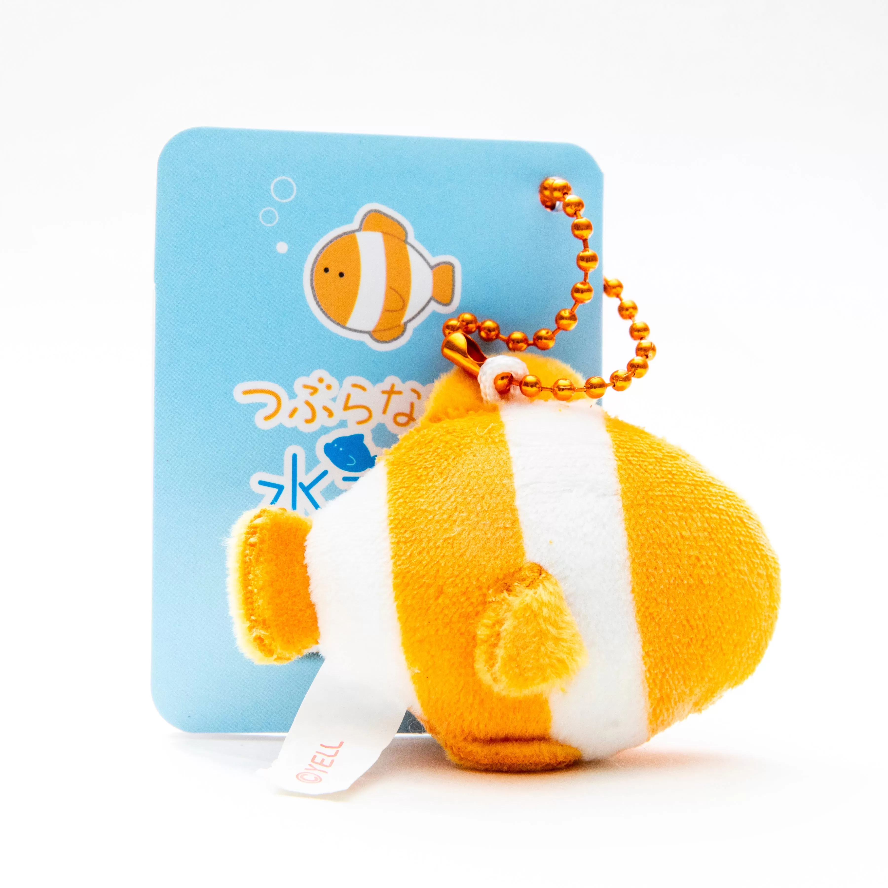 Mini Plushie Key Chain Clownfish