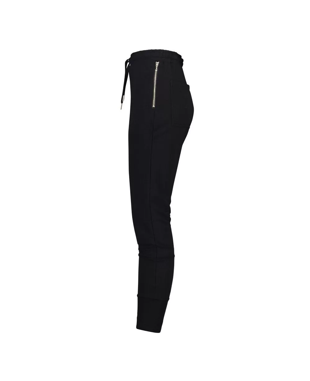 Moke Violet Jogger pants - Black