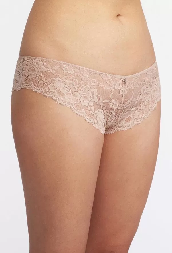 Montelle 9001 Signature Lace Brazilian in Nude