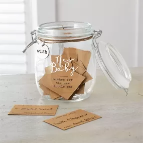 New Baby Sentiment Jar