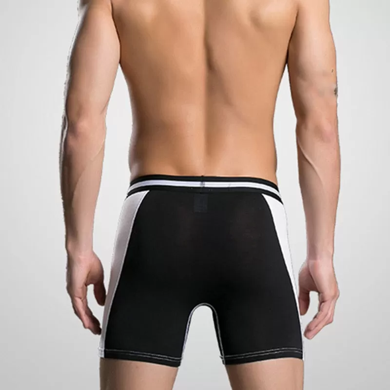 New Men Underwear Boxers Long Leg Short Boxer Homme Panties