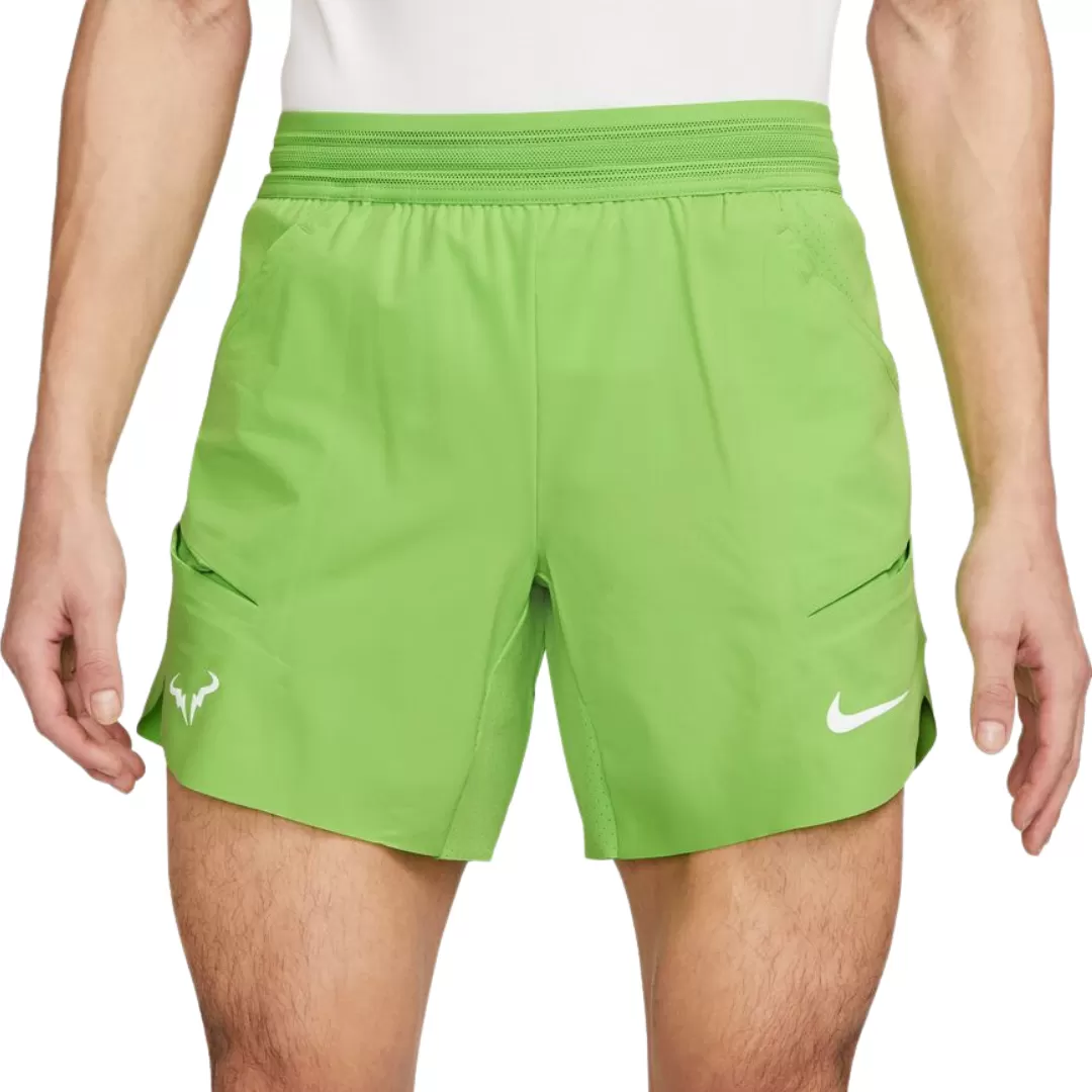 Nike  Rafa Men's Dri-FIT ADV 7 Tennis Shorts - Action Green /White