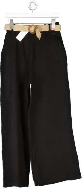 NO.1 George Street Black Julia Belted Trousers