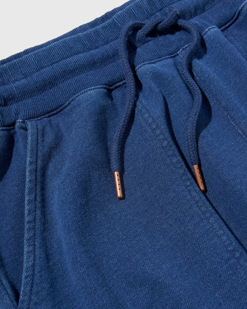 Organic Indigo Throwback Sweatpant