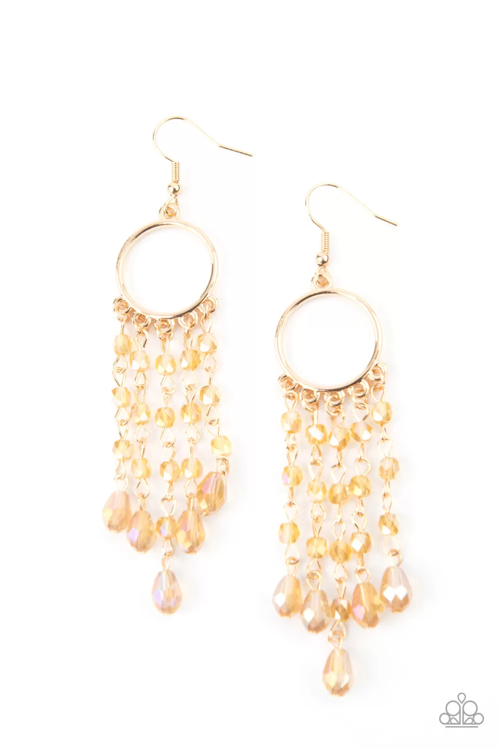 Paparazzi Accessories - Dazzling Delicious - Gold Earrings