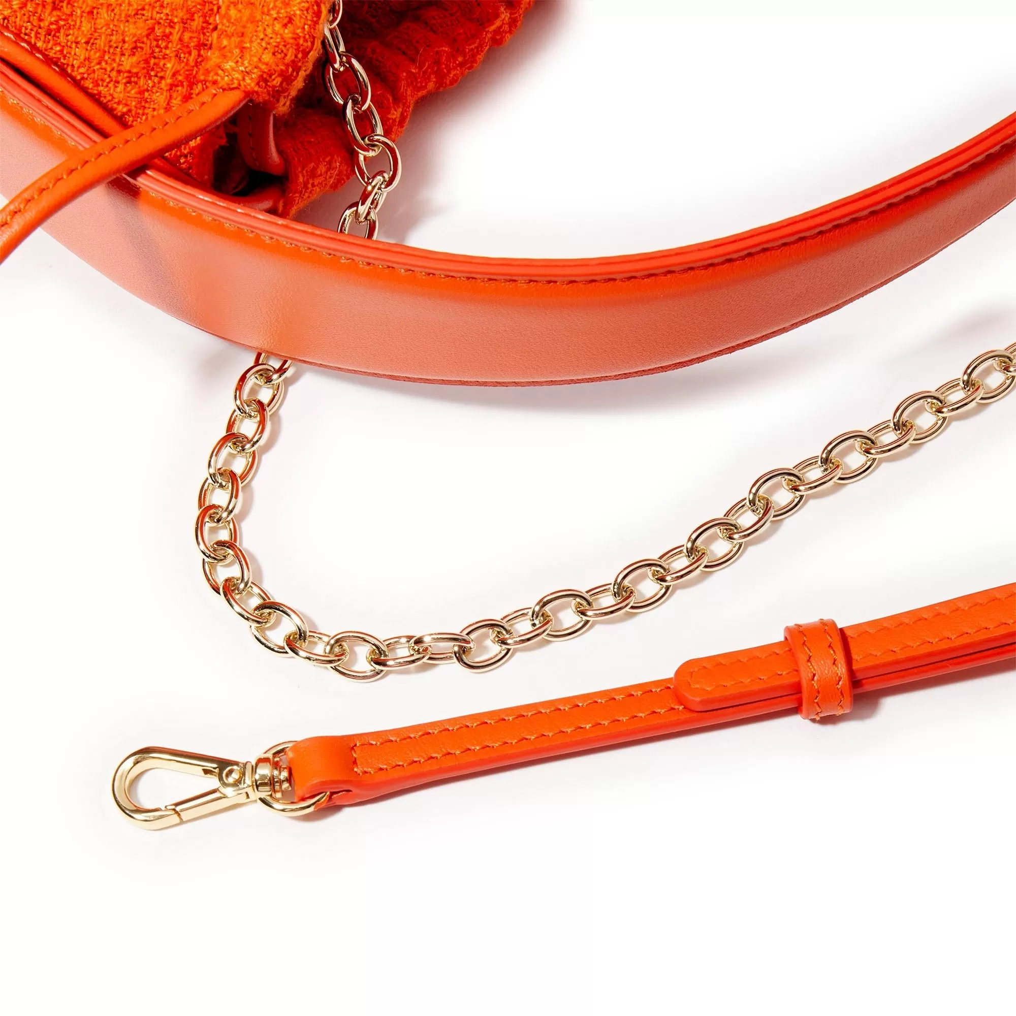 PERSIMMON CARLOTTA DRAWSTRING MINI SATCHEL