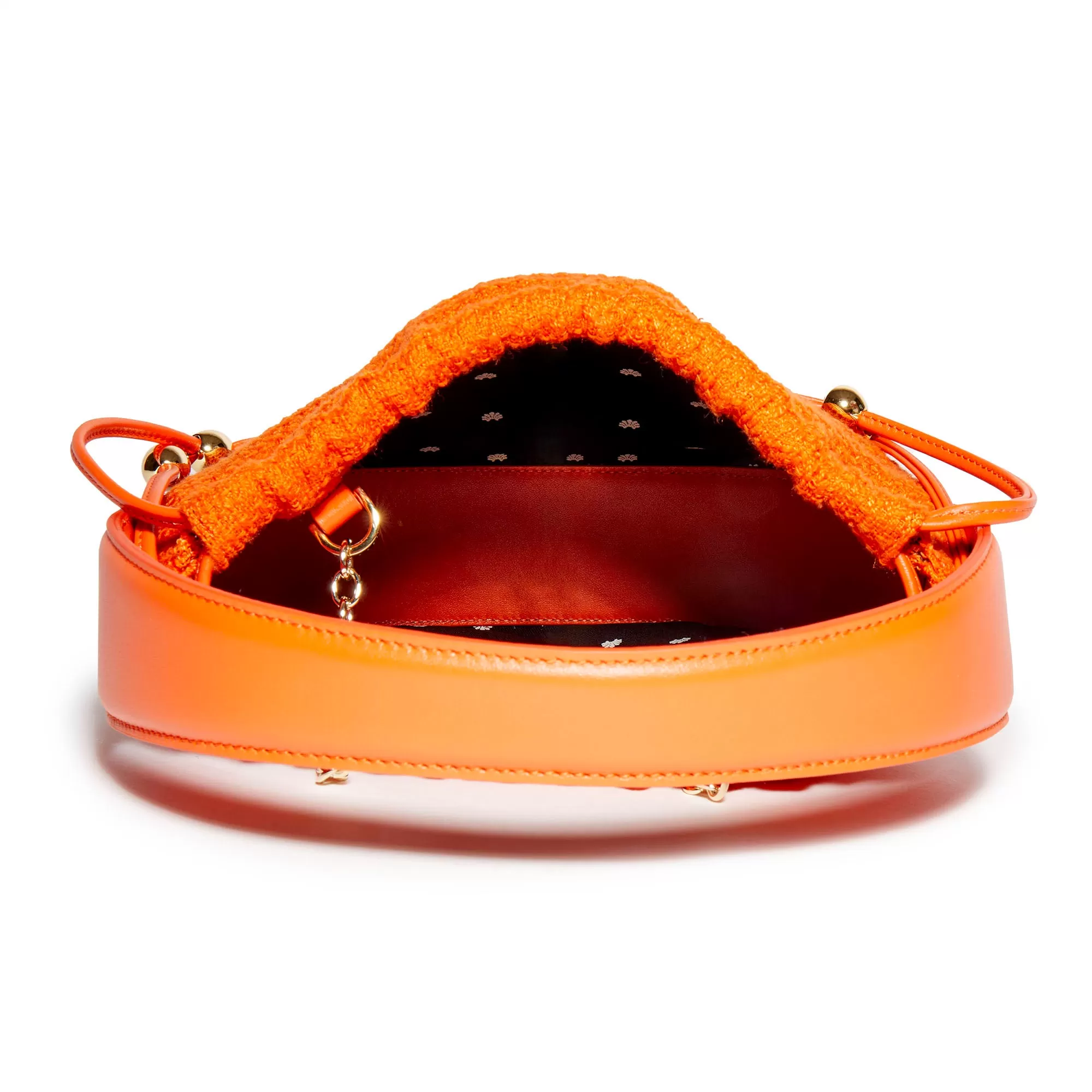 PERSIMMON CARLOTTA DRAWSTRING MINI SATCHEL