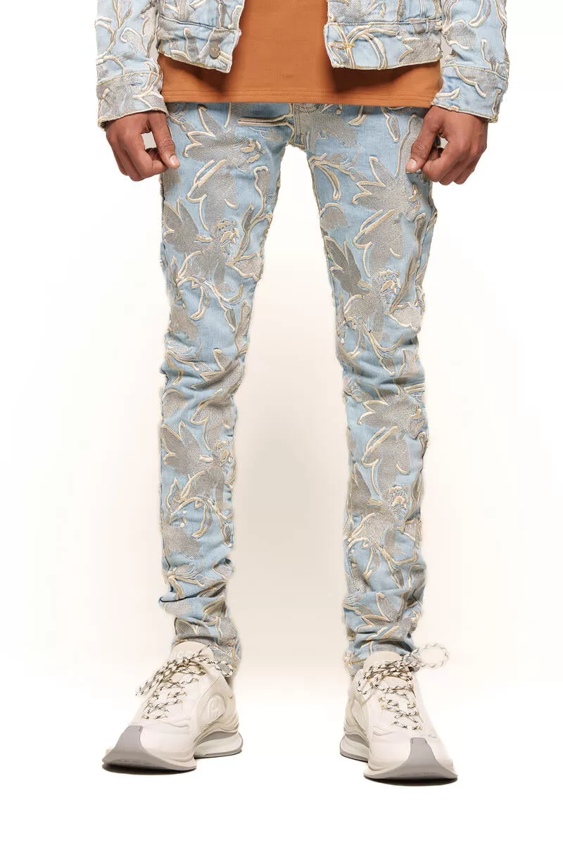 PHEELINGS DREAMS BLOSSOMING SKINNY DENIM (LIGHT BLUE)