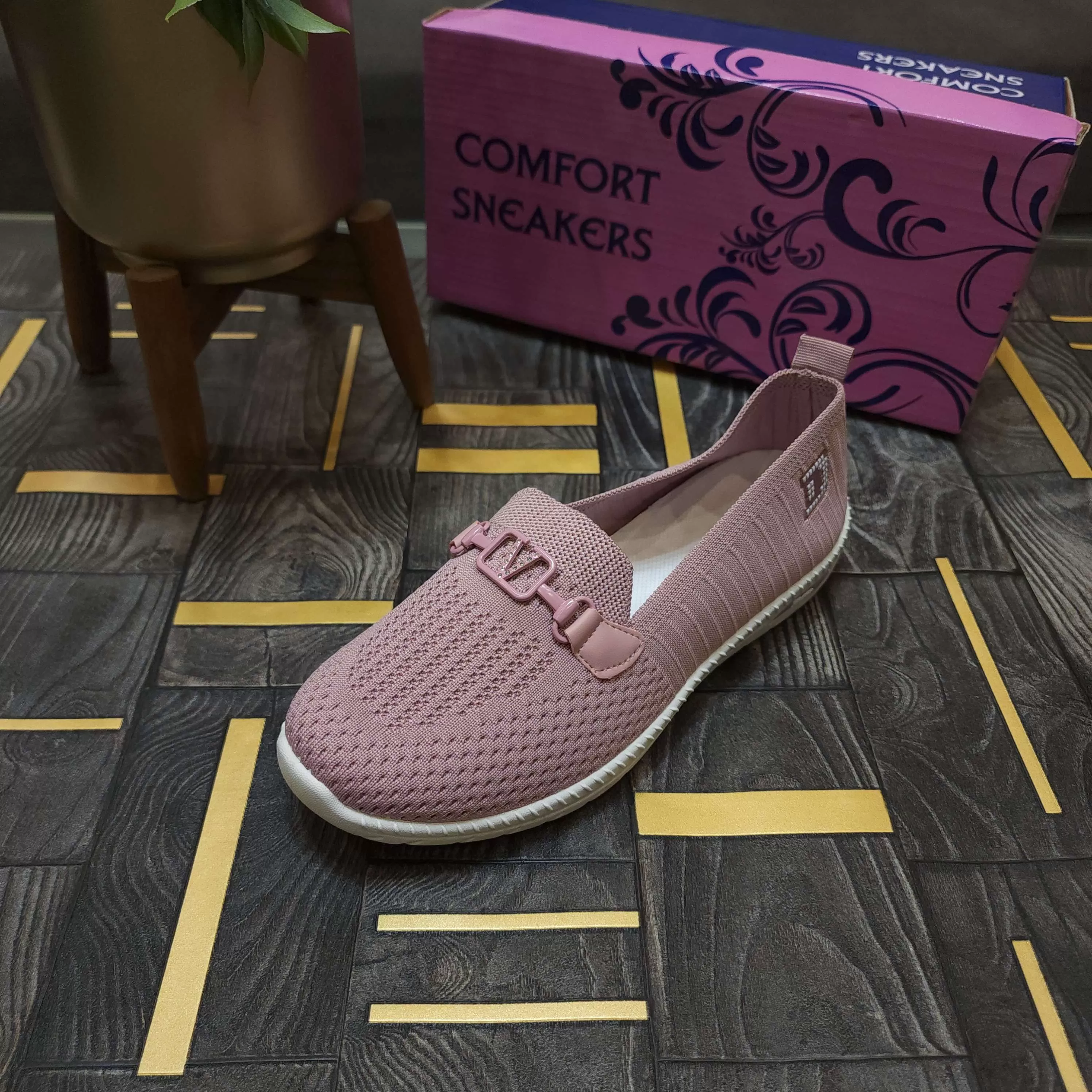 Pink Casual Shoes