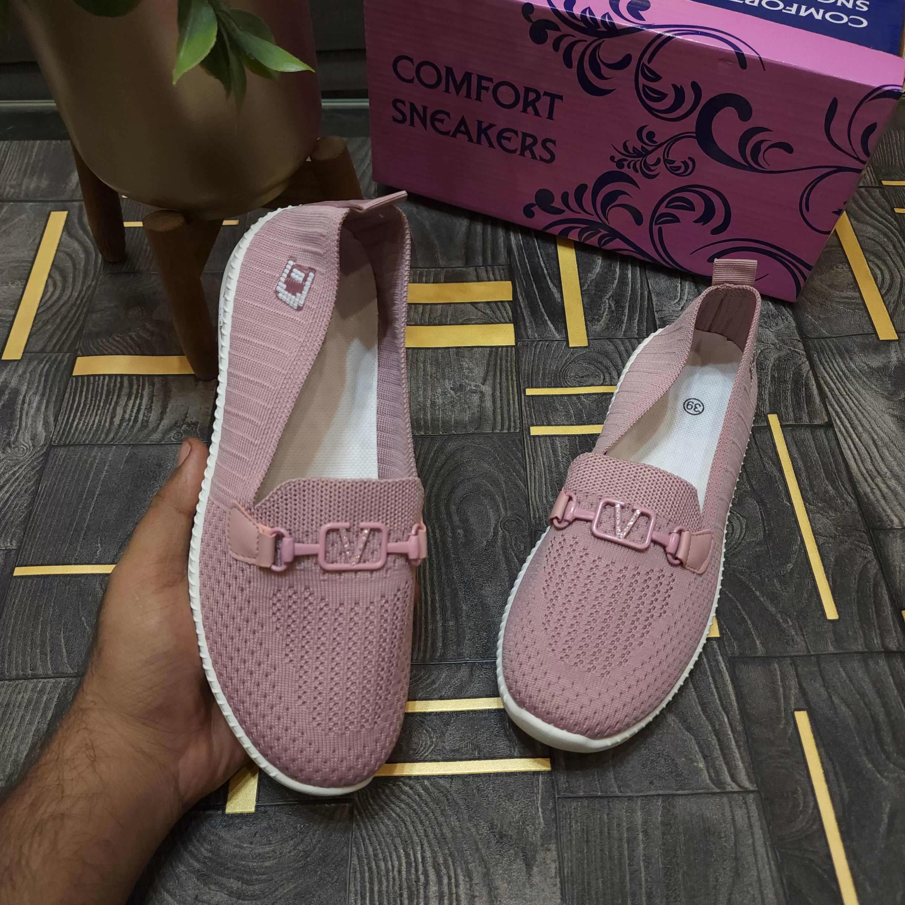 Pink Casual Shoes