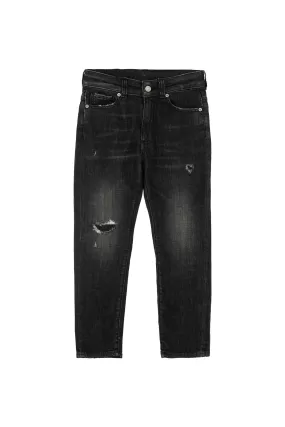 Please Denim Baggy Trousers PHC2B43B33 1906 denim black