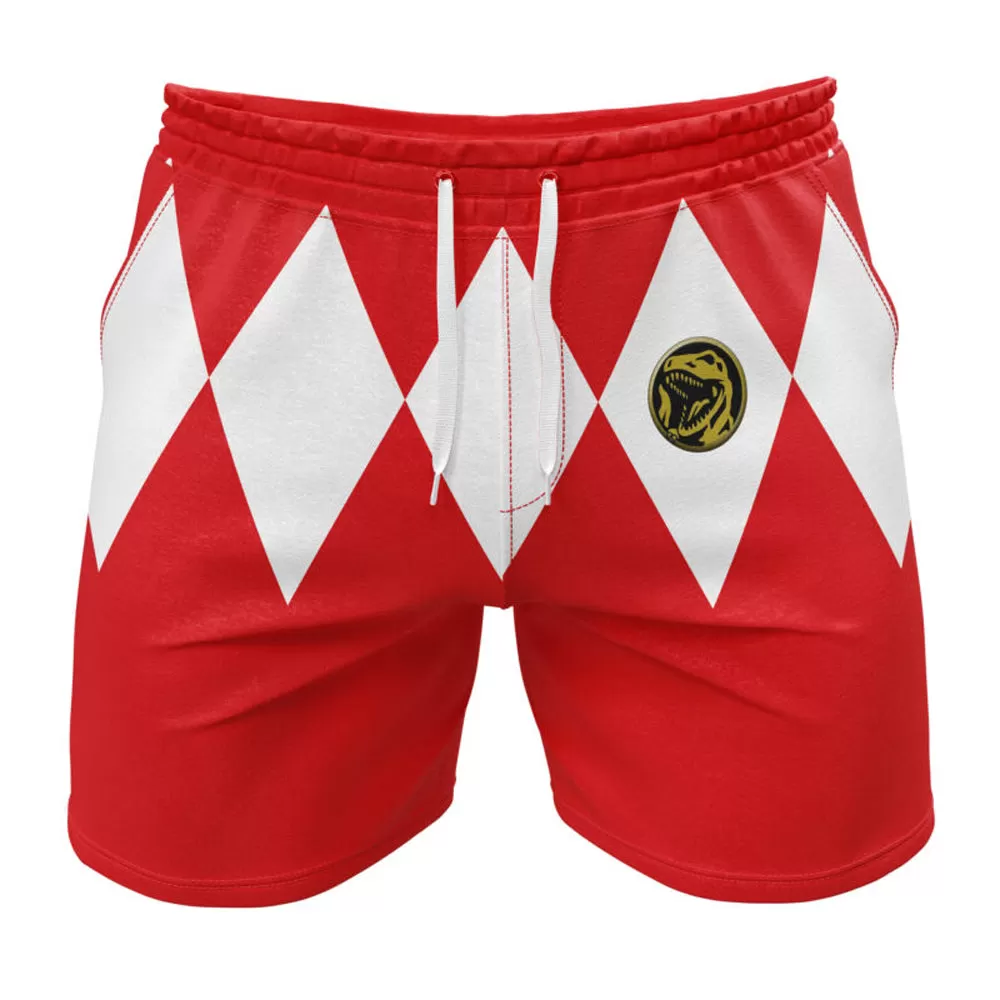 Power Rangers 'Red Ranger' Gym Shorts