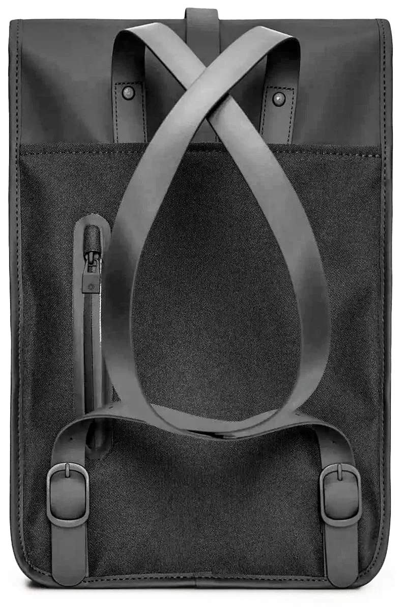 Rains Backpack Mini In Black