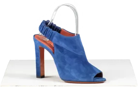 Santoni Blue Suede Sandals UK 5 EU 38 👠