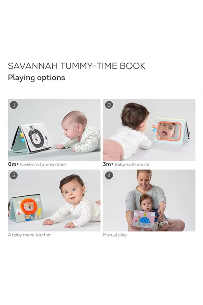 Savannah Tummy Time Book