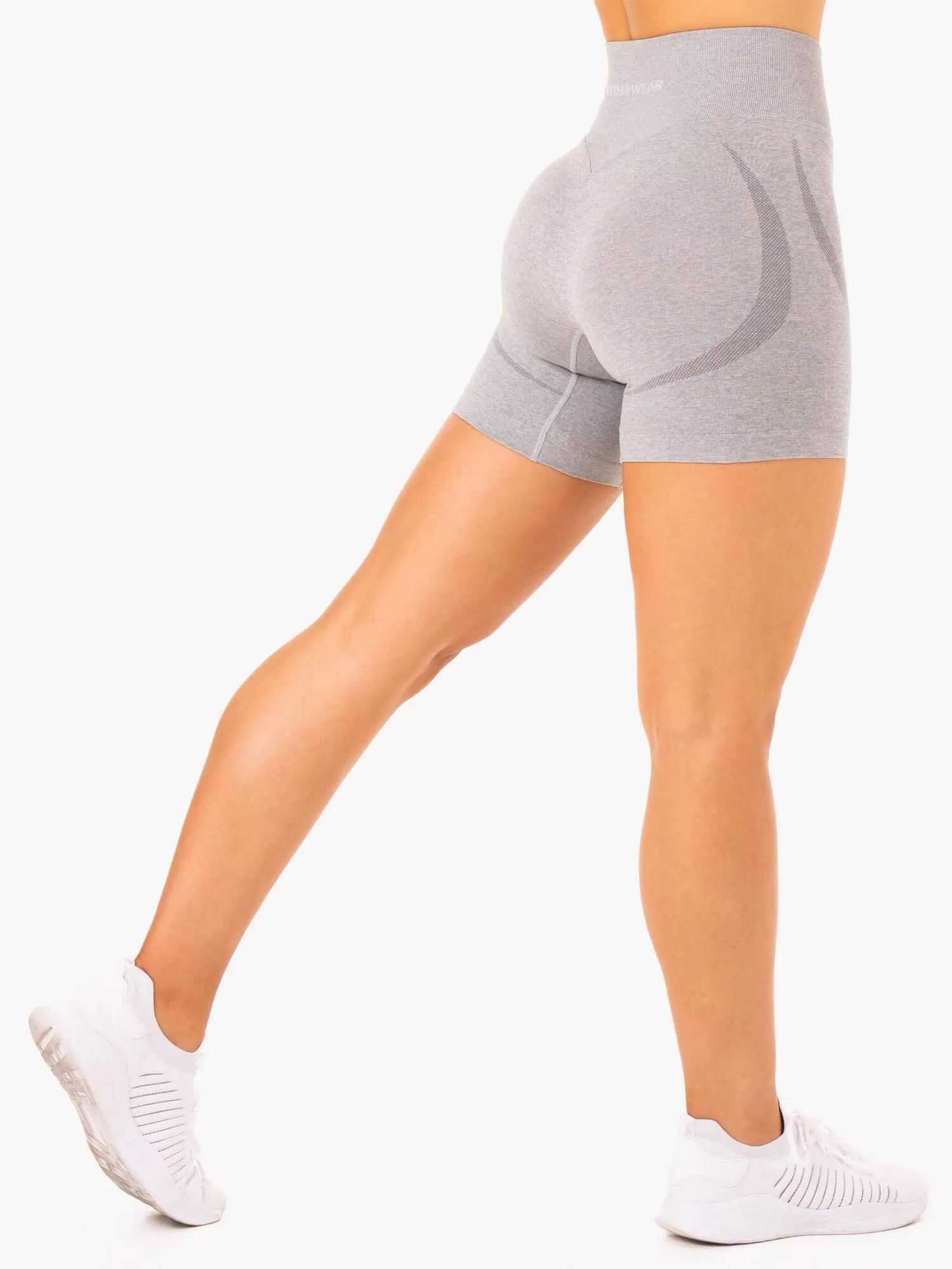 Sculpt Seamless Shorts - Grey Marl