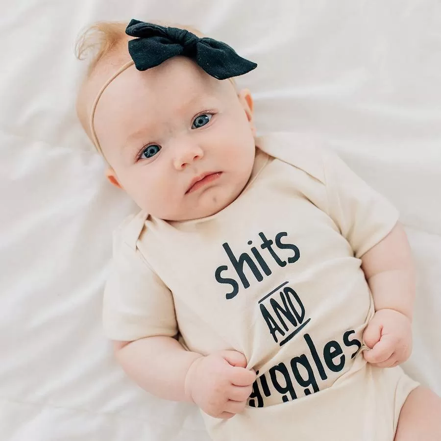 Shits & Giggles Organic Baby Bodysuit