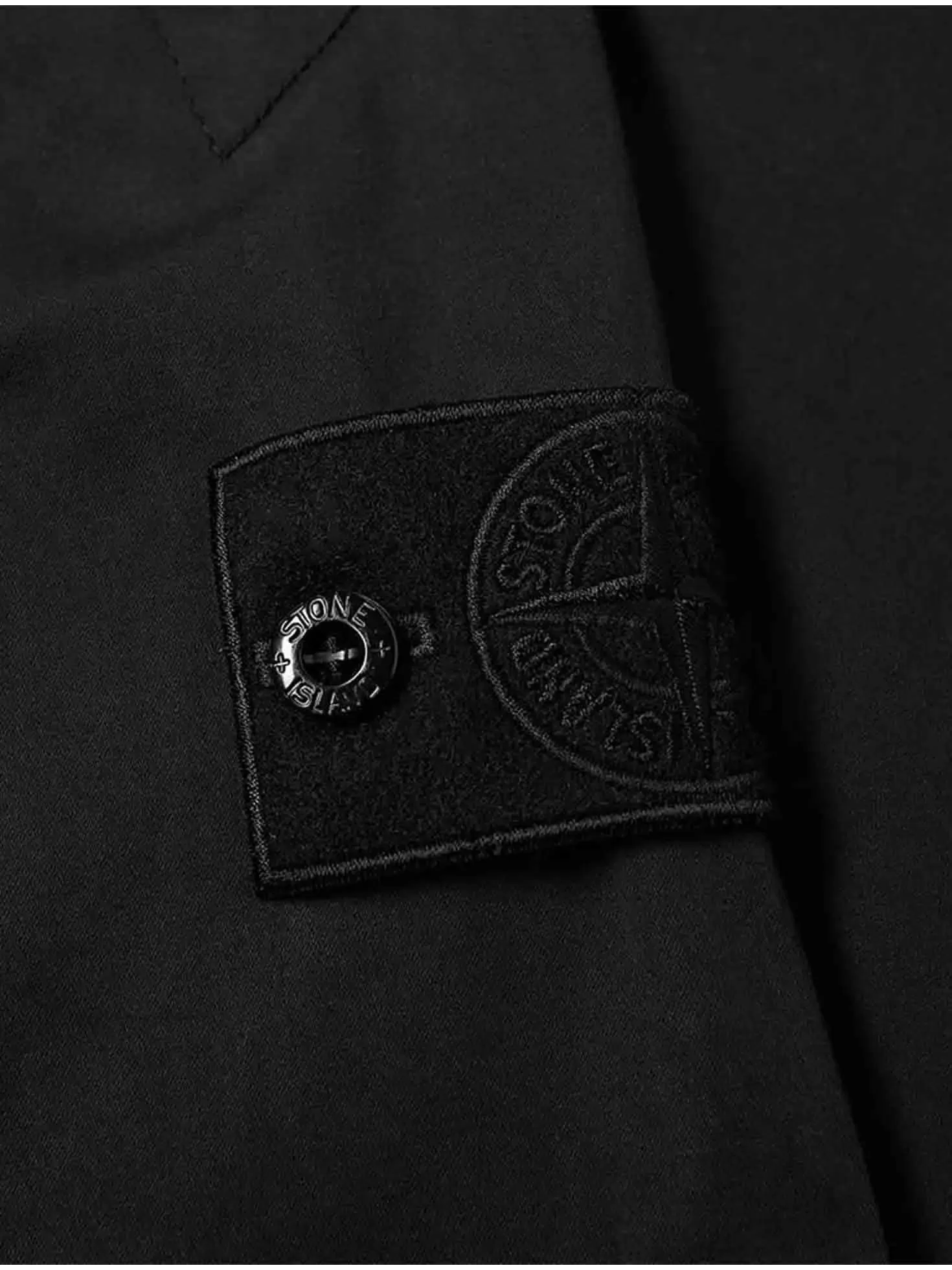 Stone Island Ghost Track Cargo Pants Black