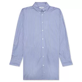 Striped L/S Shirt - Blue