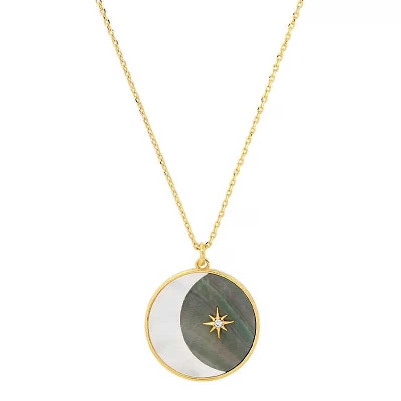 TAI RITTICHAI | Nightmood Crescent Pendant Necklace