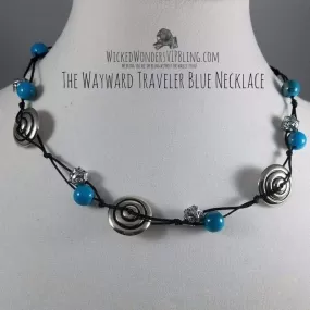 The Wayward Traveler Blue Necklace