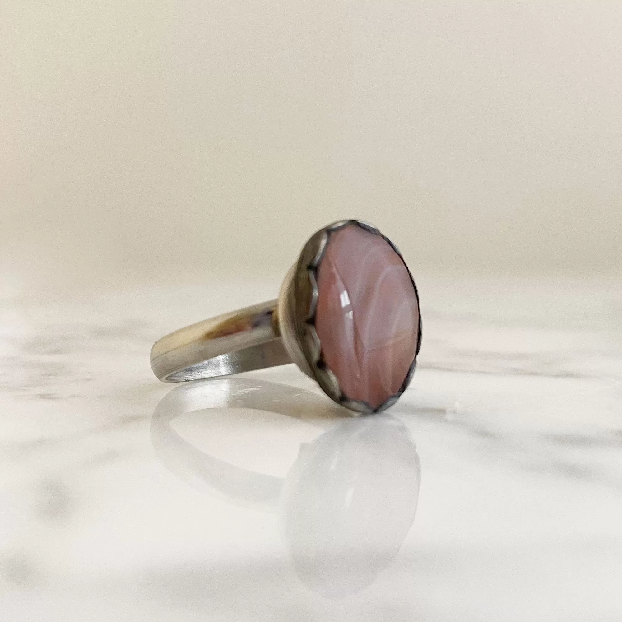 THIERRY semi precious stone ring