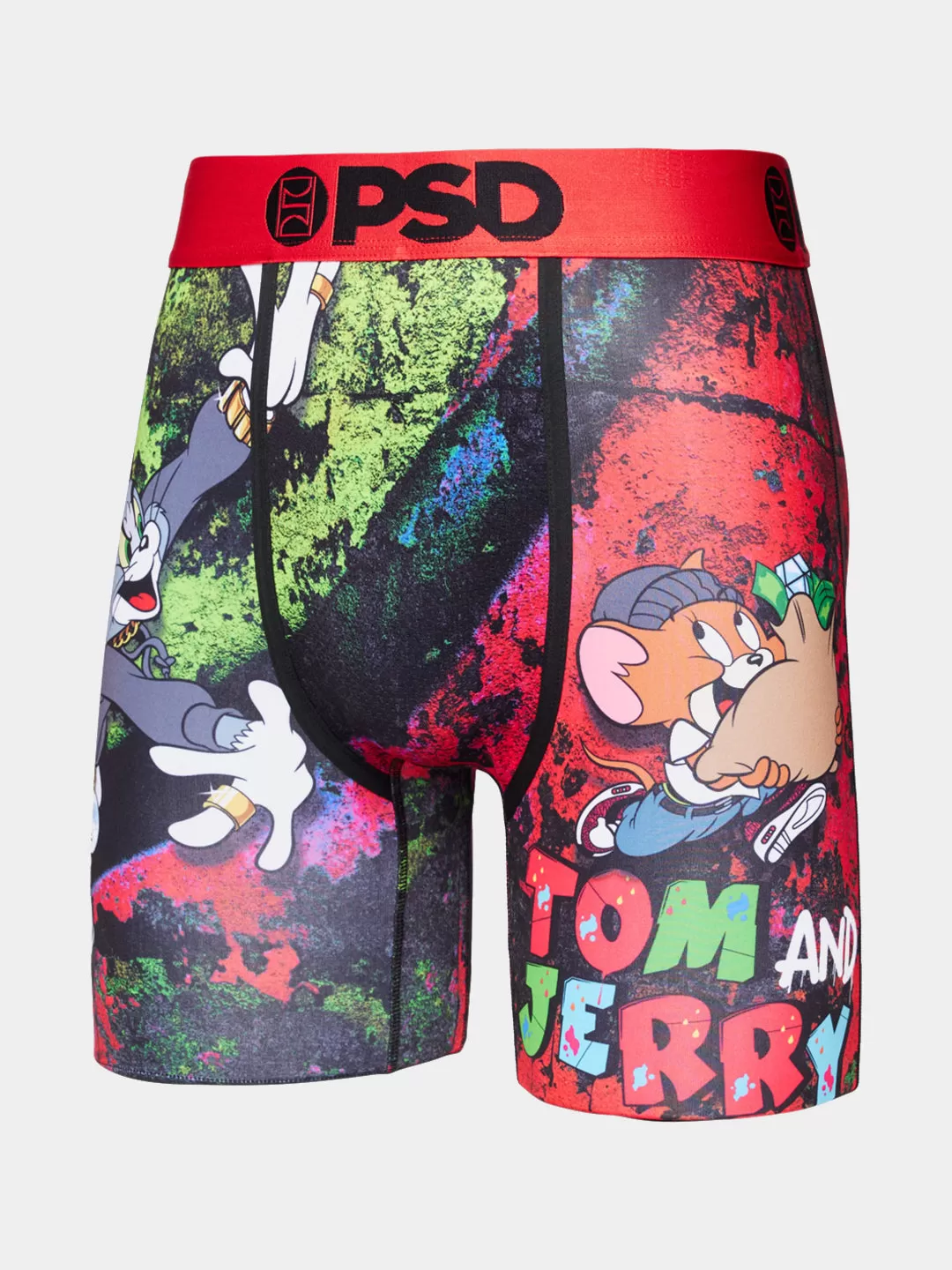 Tom & Jerry Street Art Boxer Briefs