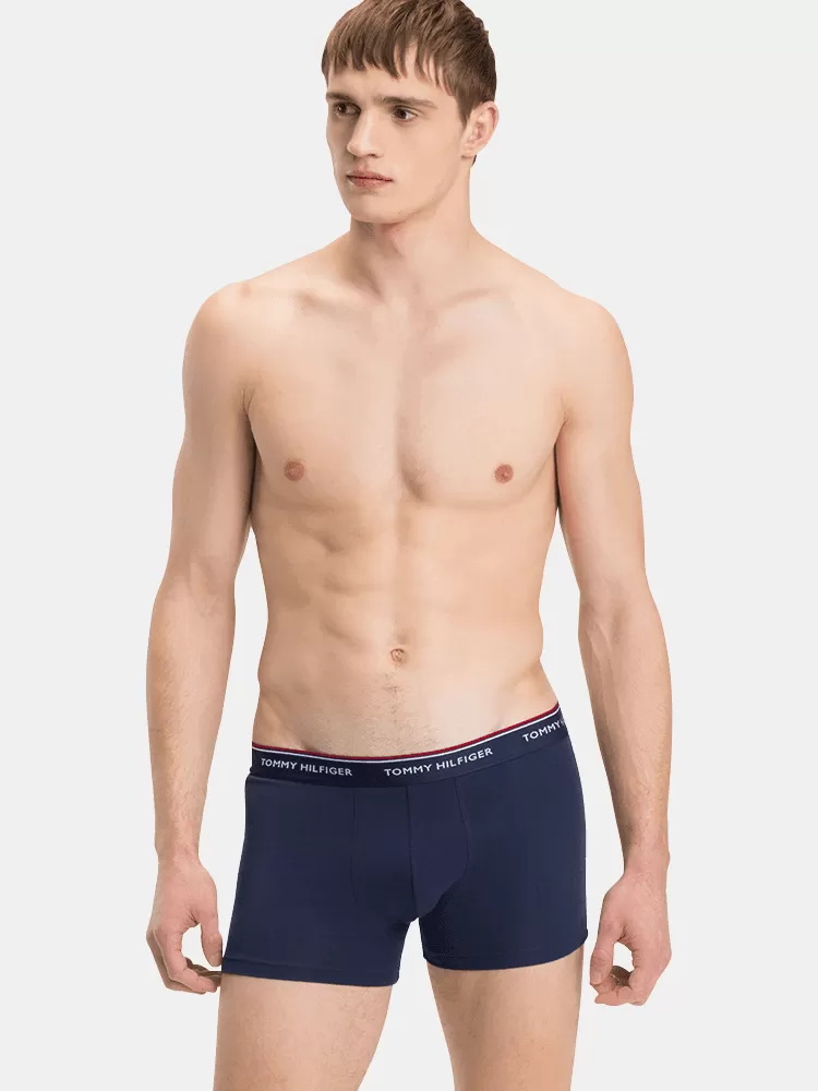 Tommy Hilfiger 3 Pack Trunks - Peacoat