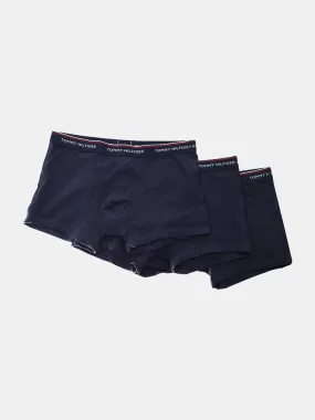 Tommy Hilfiger 3 Pack Trunks - Peacoat