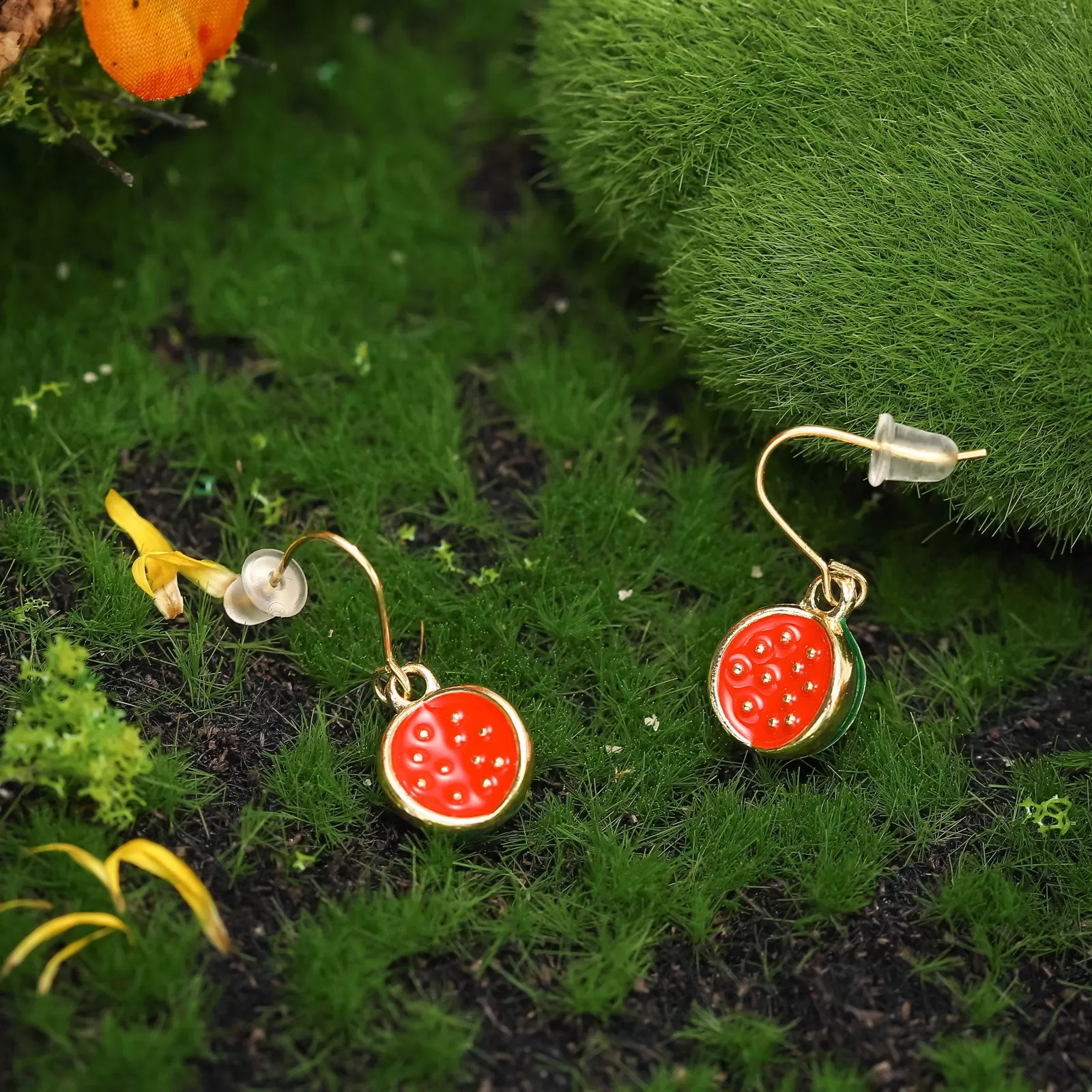 Watermelon Earrings