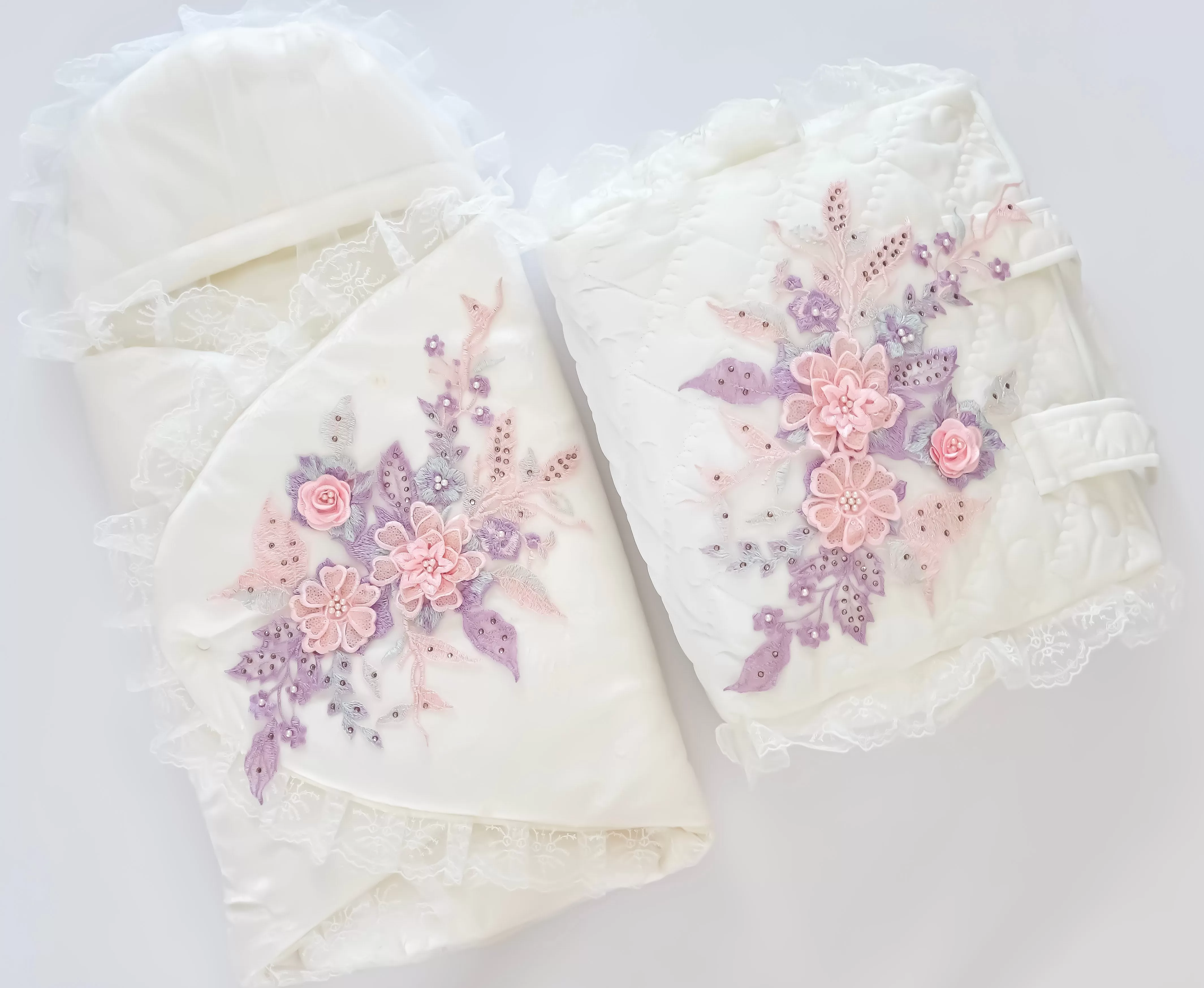 Welcome Home Newborn Baby Girl Lace Set