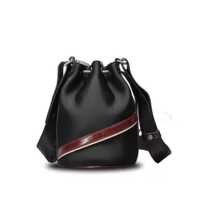 WOMEN'S BA X EDWONDER | EDWARD NEOPRENE & LEATHER BUCKET BAG