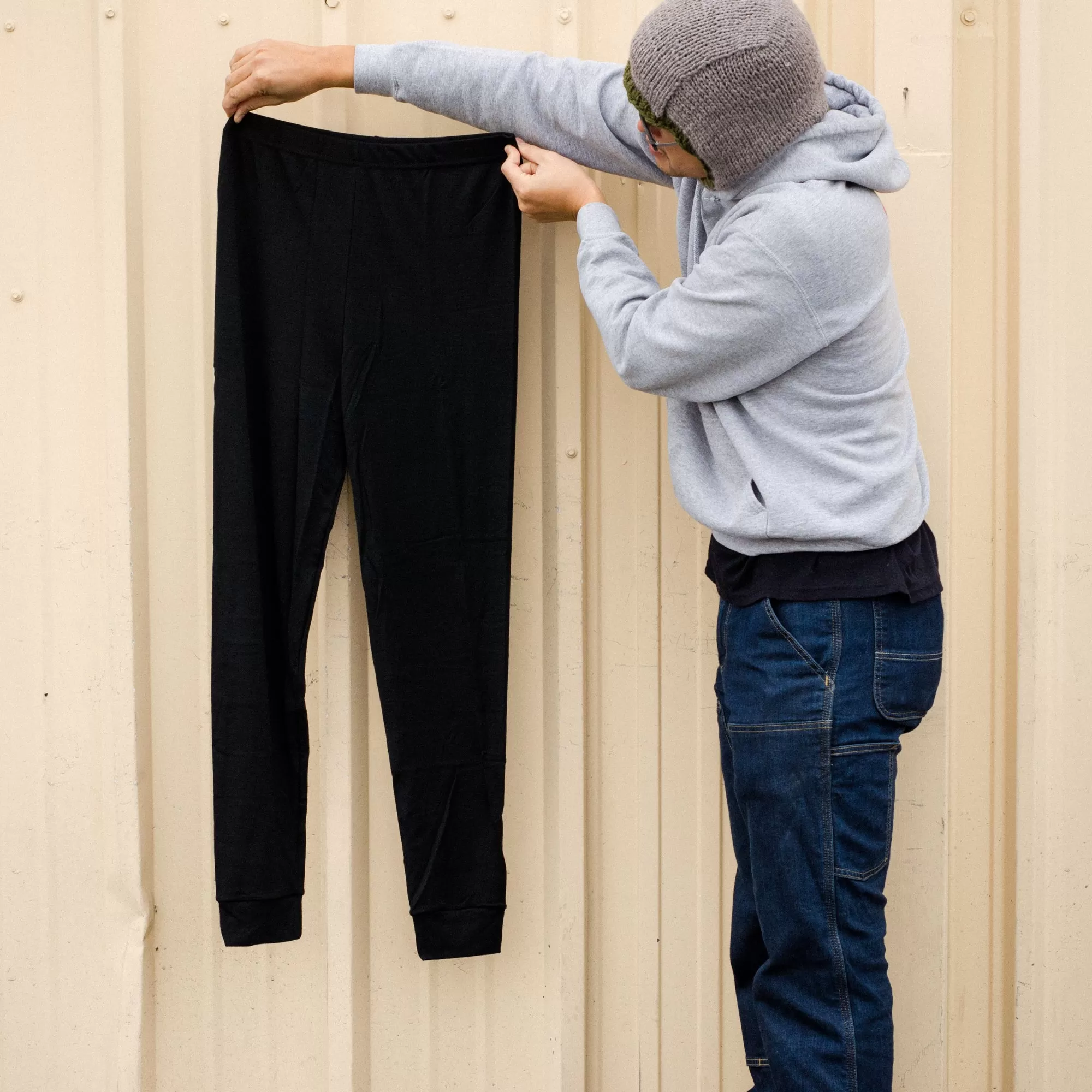 Woolywarm Aussie Black Long Johns