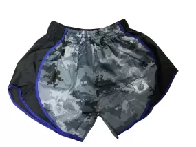 泰拳褲 Muay Thai Shorts:Booster Retro Hybrid Karo Blue